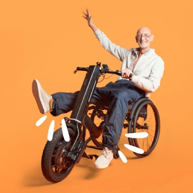 My add on myBlanket Handbike